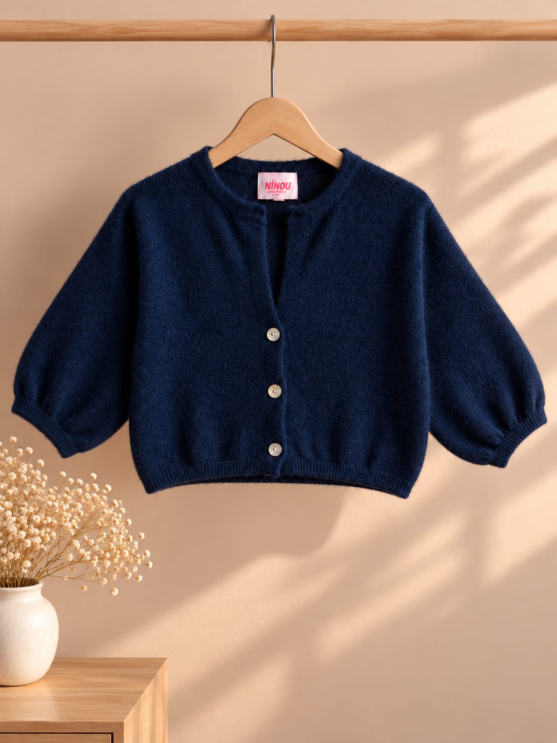 Gilet coupe courte col V « ROMY » – photo 4
