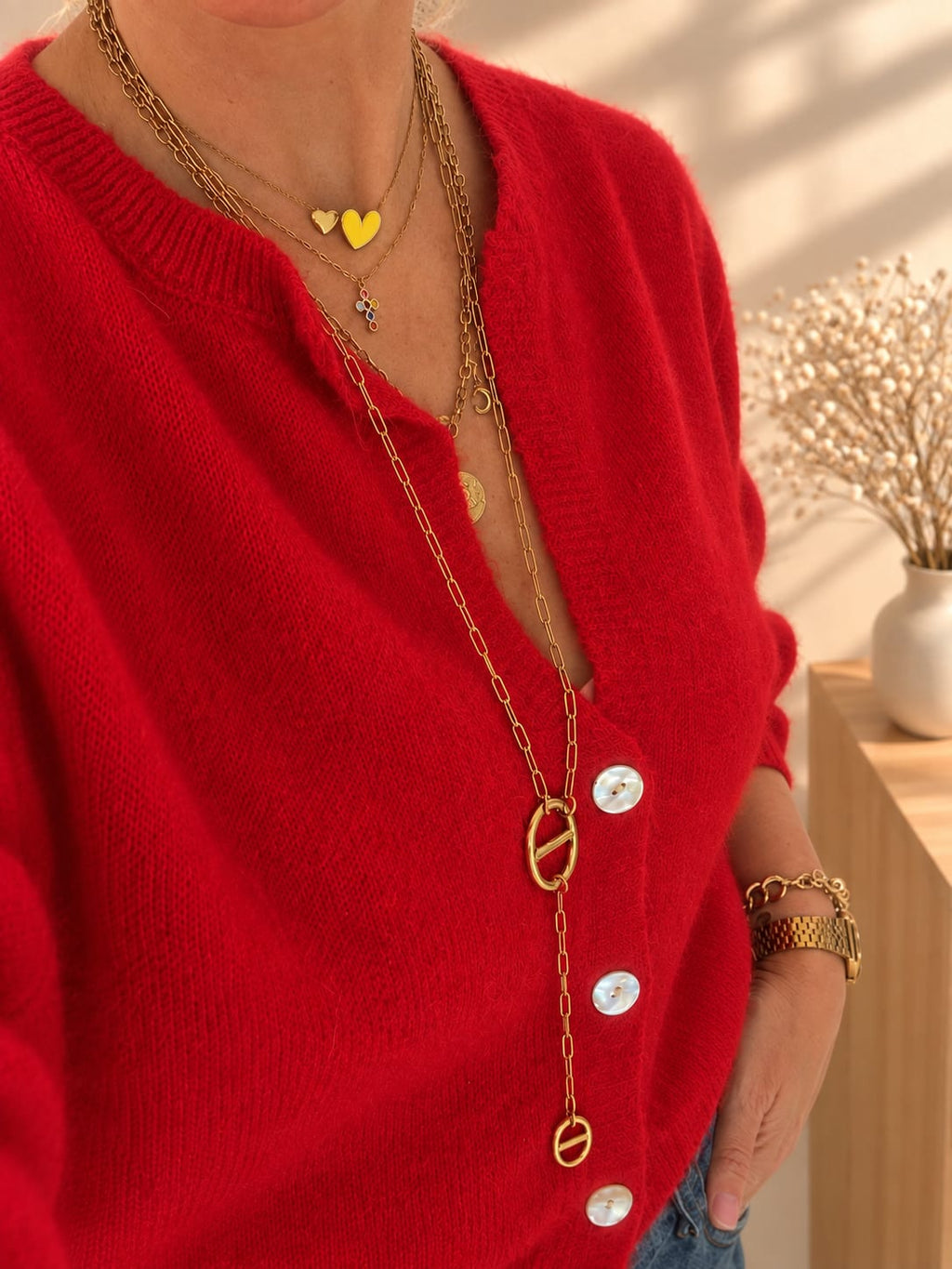 Gilet coupe courte col V « ROMY » – photo 2