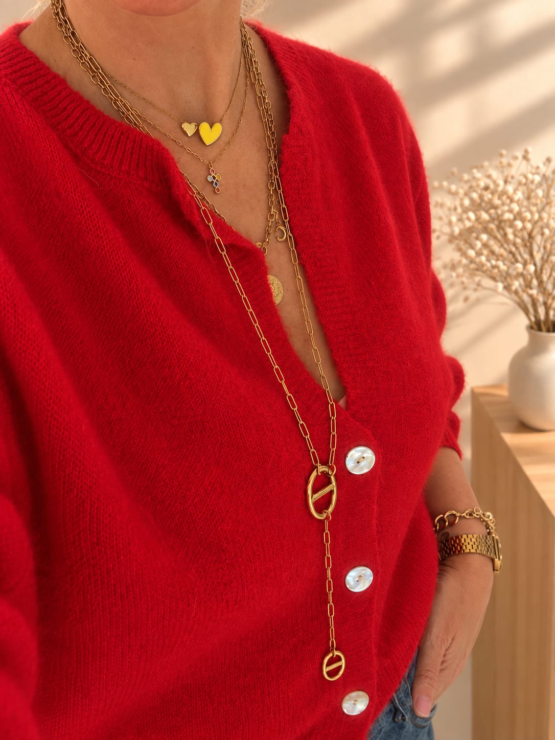 Gilet coupe courte col V « ROMY » – photo 2