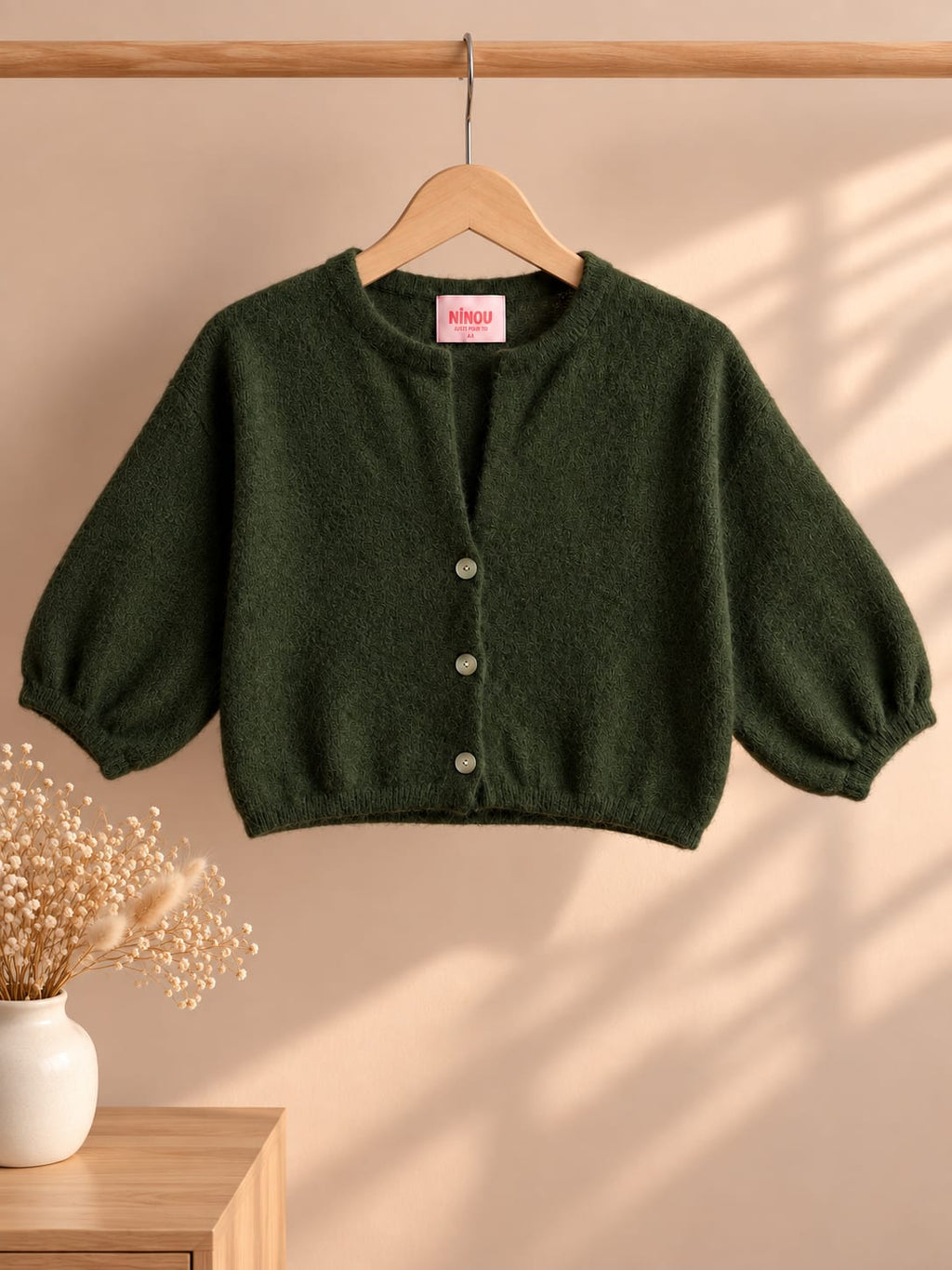 Gilet coupe courte col V « ROMY » – photo 3
