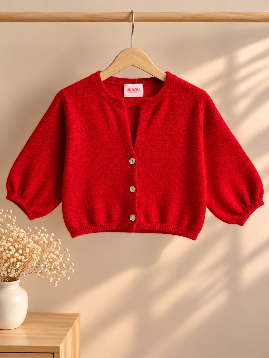Gilet coupe courte col V « ROMY » – photo 7