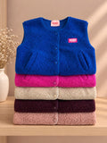 Gilet sans manches effet Sherpa « LIZZIE »