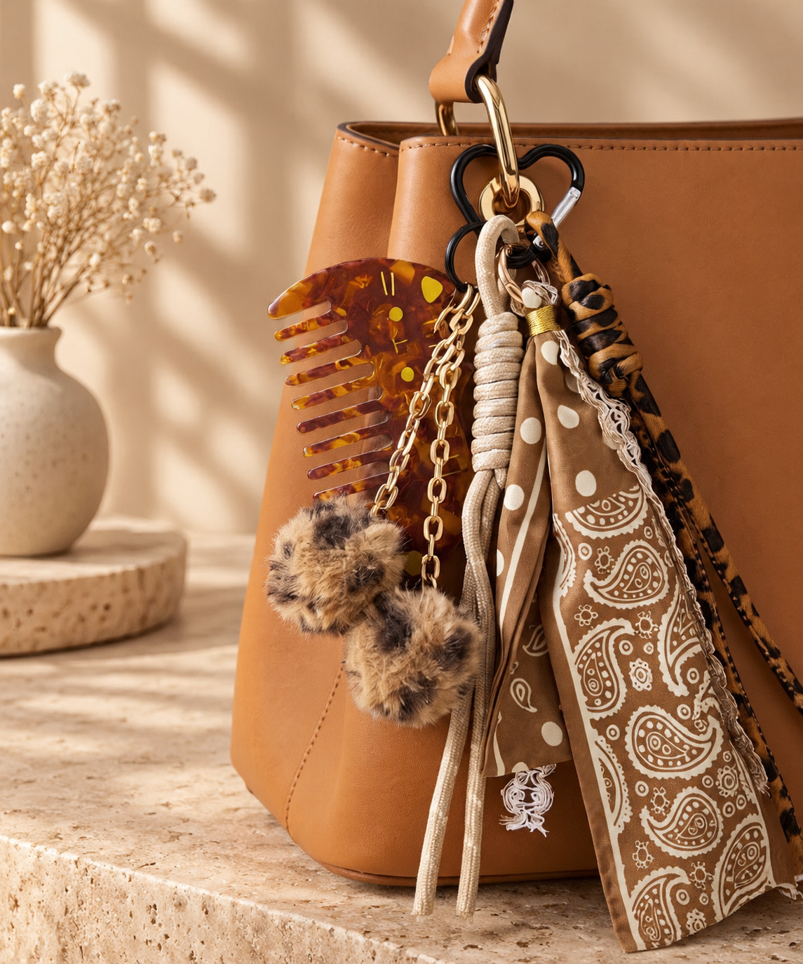 Grigri de sac & porte-clés «GEORGY»