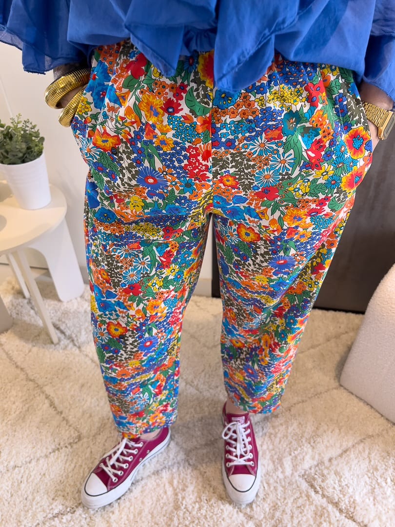 Pantalon de la marque « JOHANNA »coupe Magic « FLEUR » – photo 2