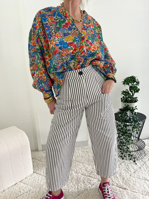 Chemise de la marque « JOHANNA » avec sa coupe fluide « FLEUR » – photo 2