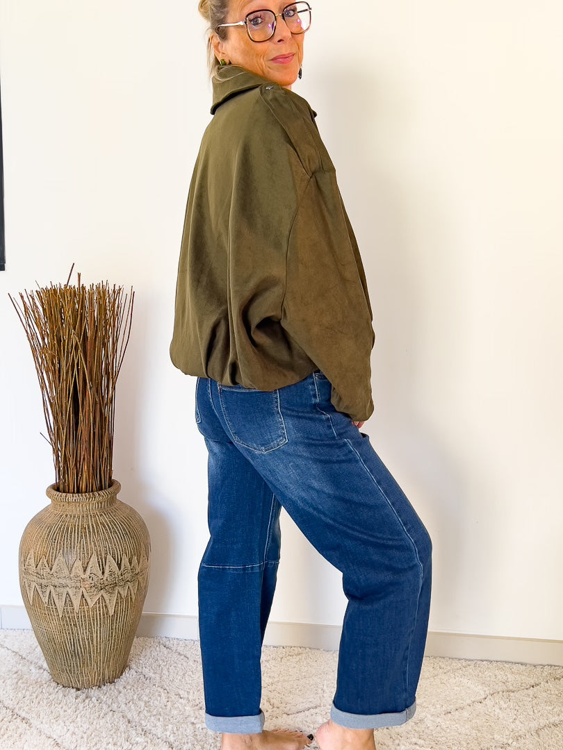 Jean tendance de forme Barel bleu « JOSE » – photo 2