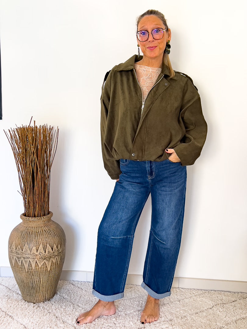Jean tendance de forme Barel bleu « JOSE » – photo 3