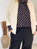 Veste kimono en coton avec sa coupe oversize « ESTER »