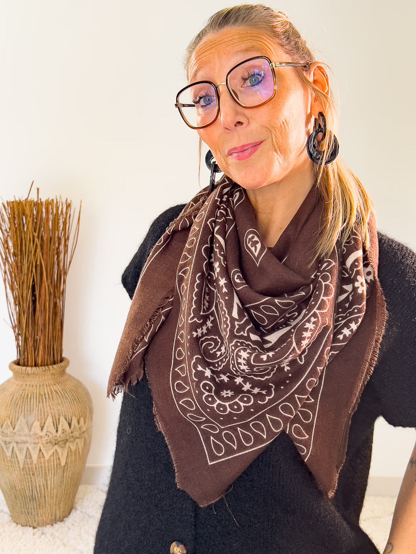 Écharpe à motif Bandana « AXEL » – photo 5