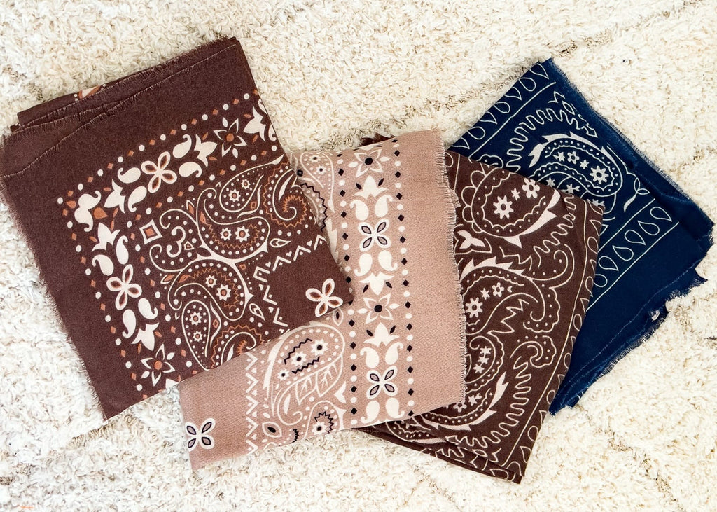 Écharpe à motif Bandana « AXEL » – photo 2