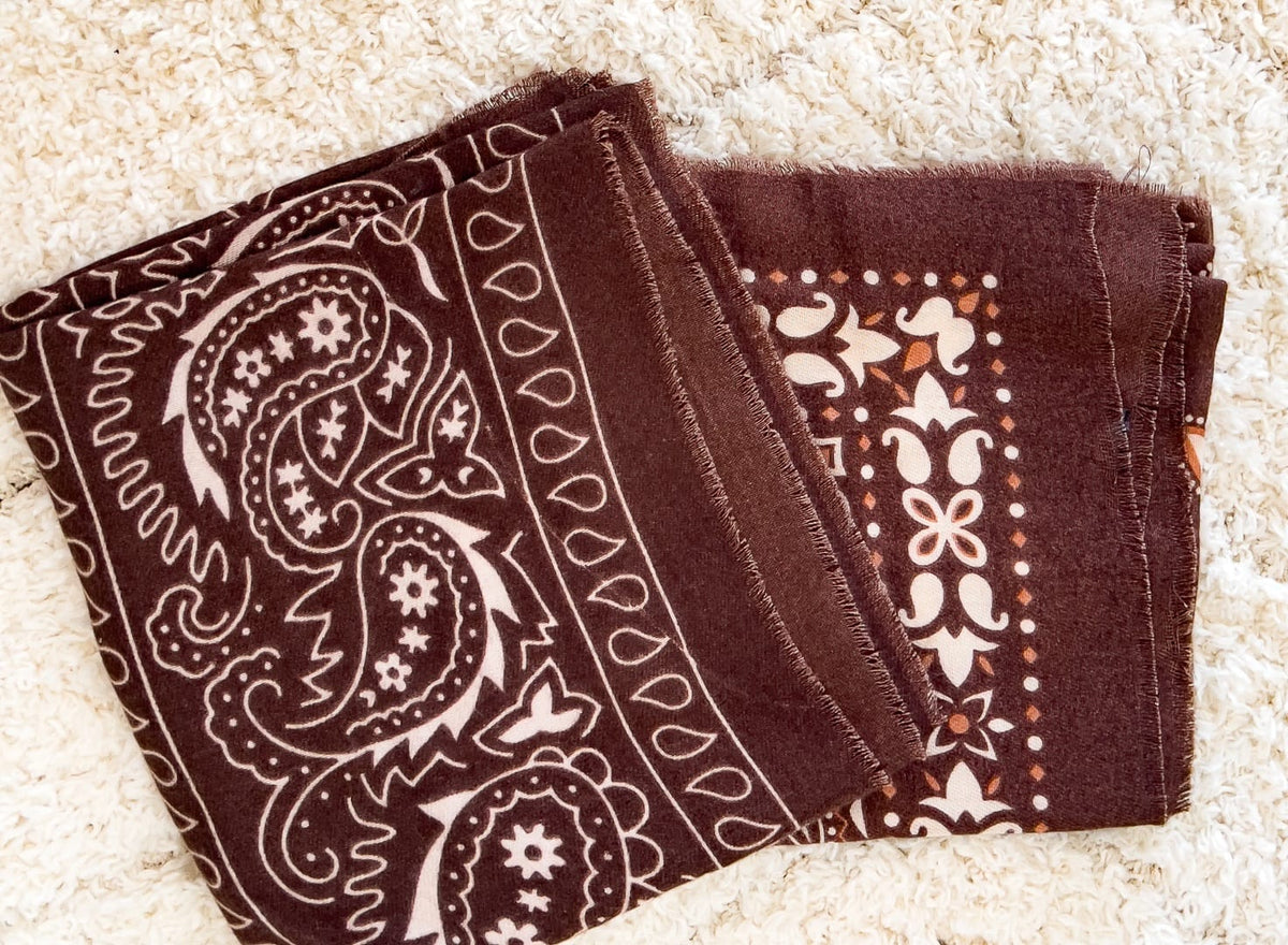 Écharpe à motif Bandana « AXEL » – photo 8