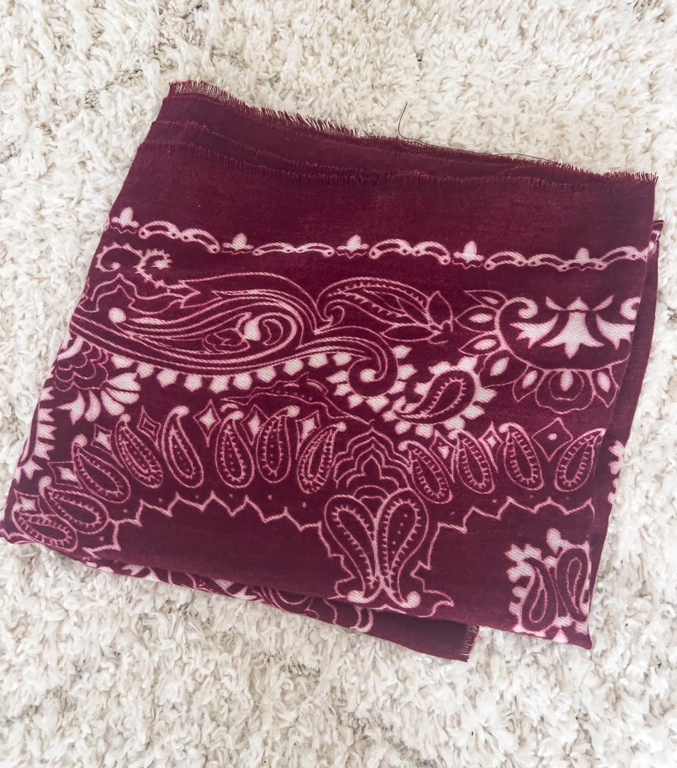 Écharpe à motif Bandana « AXEL » – photo 4