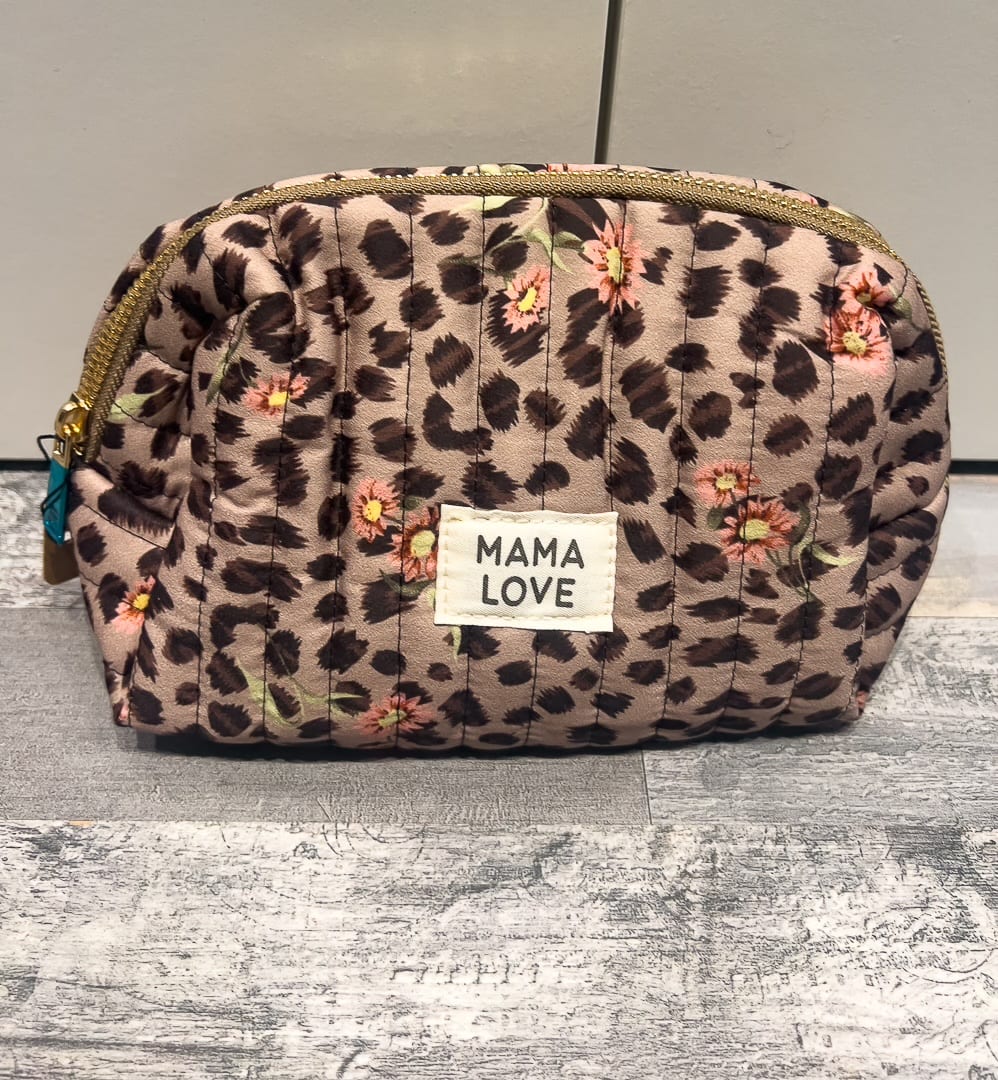 Trousse de maquillage ou de toilette en tissu matelassé « FLEUR » – photo 2