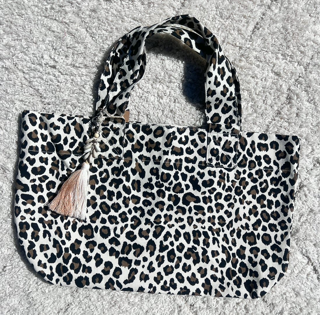 Sac cabas Léopard » MANDOLINE »