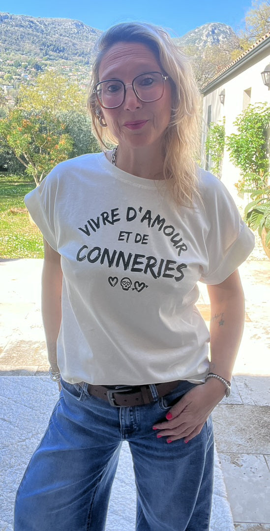 Tee-shirt à manches courtes « HUMOUR » – photo 2