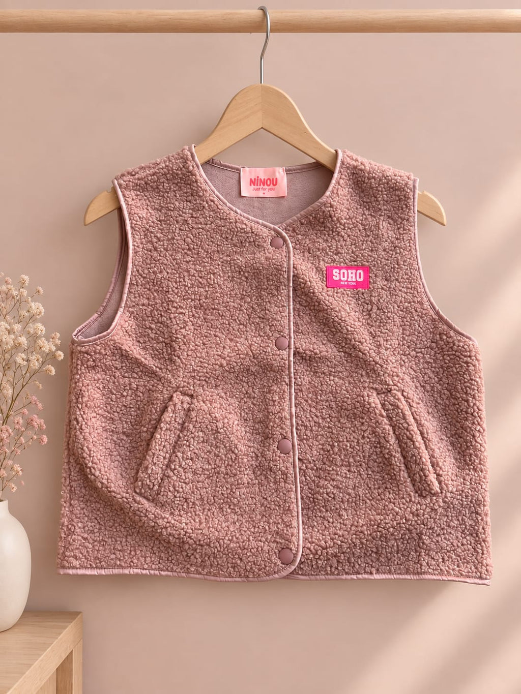 Gilet sans manches effet Sherpa « LIZZIE » – photo 6