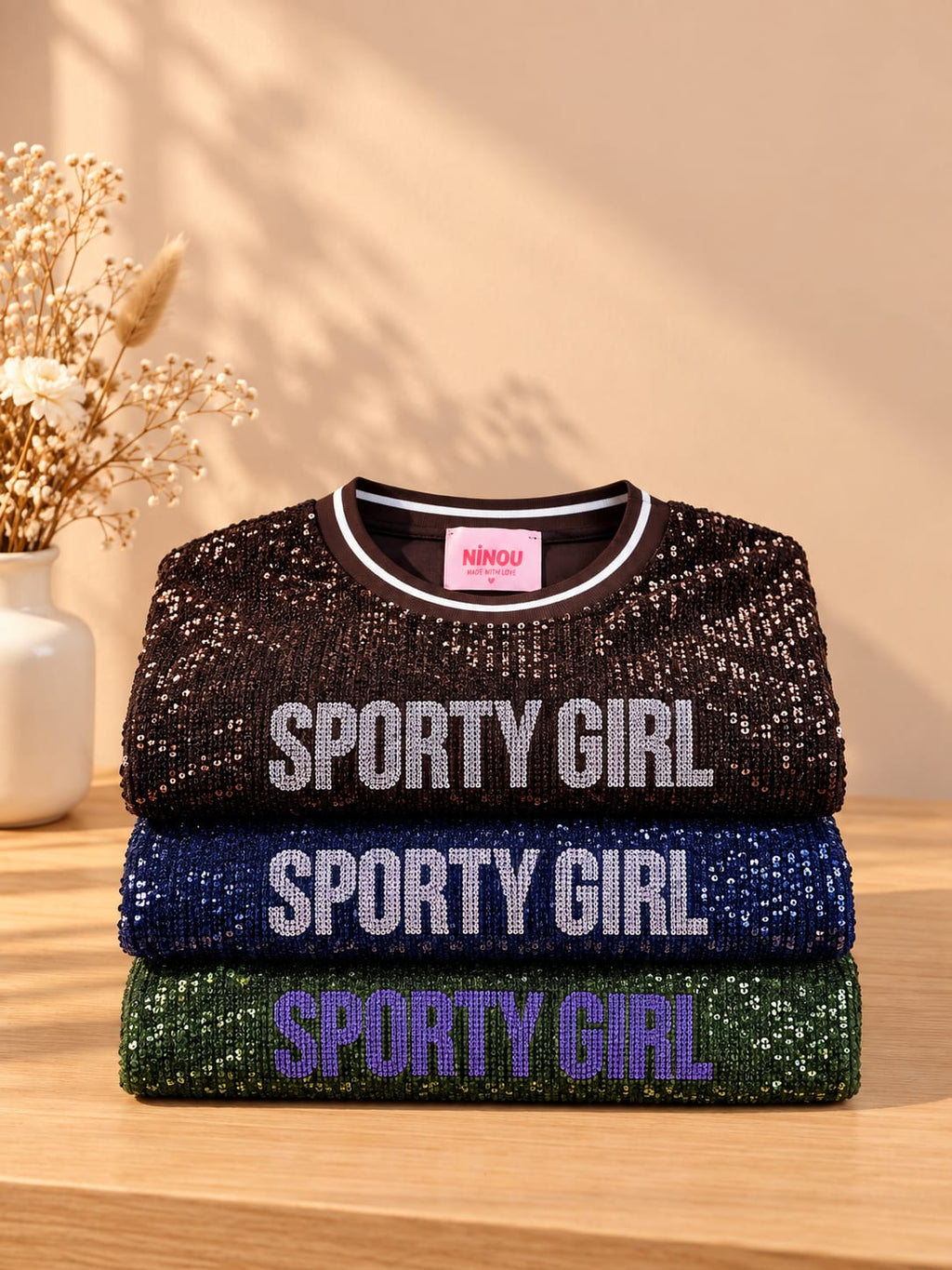 T-shirt à sequins « SPORTY GIRL » – photo 2